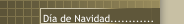 Día de Navidad............
